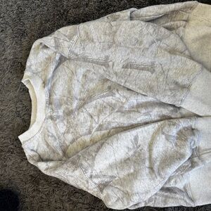 Altar'd State Camo Crew Neck Sweater